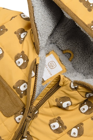 Combipilote à capuche Jaune