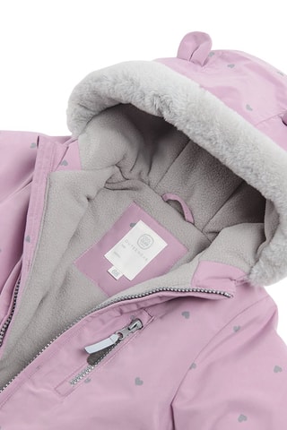 Combipilote à capuche Mauve