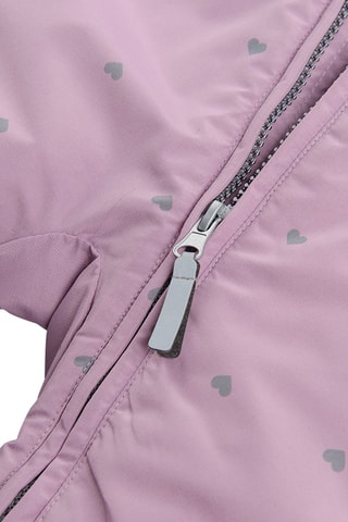 Combipilote à capuche Mauve