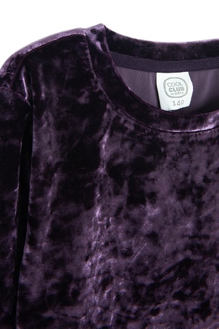 Body en velours - Violet