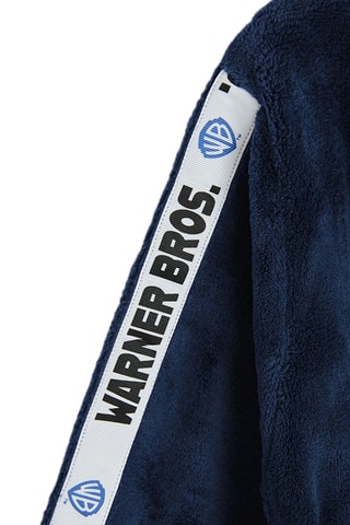 Peignoir à capuche Bugs Bunny Looney Tunes - Bleu marine