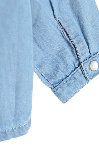 Chemisier en jean Ciel
