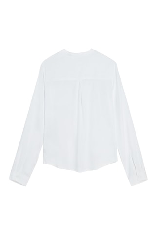 Chemisier noué Blanc