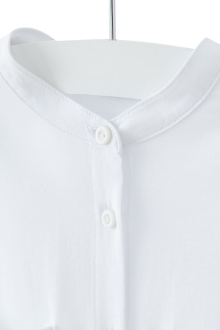 Chemisier noué Blanc