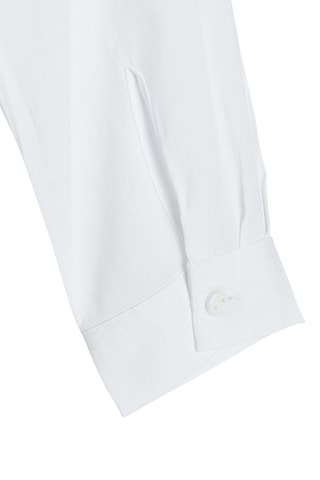 Chemisier noué Blanc