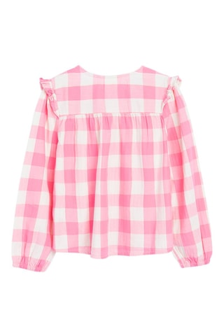 Chemisier - Rose et blanc