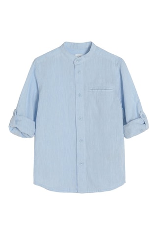 Chemise en lin - Ciel