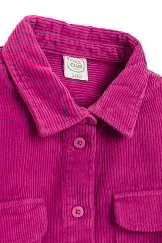 Surchemise en velours - Rose