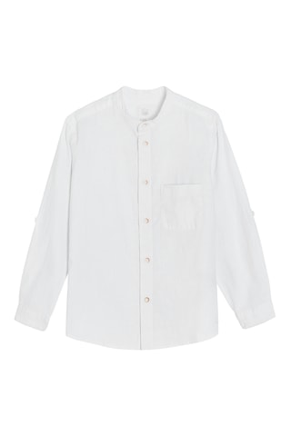Chemise en lin - Blanc
