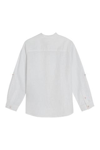 Chemise en lin - Blanc