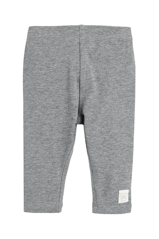 2 leggings Gris et jaune