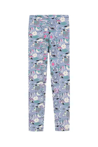 2 leggings - Anthracite et indigo