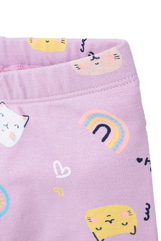 2 leggings Ciel et rose