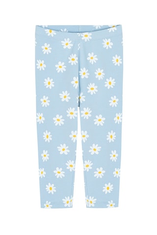 2 leggings - Blanc et ciel