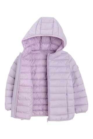 Doudoune à capuche - Violet