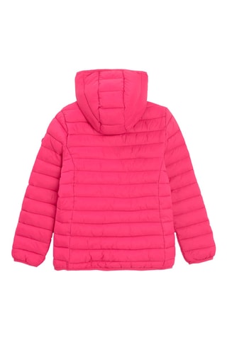 Doudoune à capuche - Fuchsia