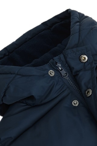 Doudoune à capuche - Bleu marine