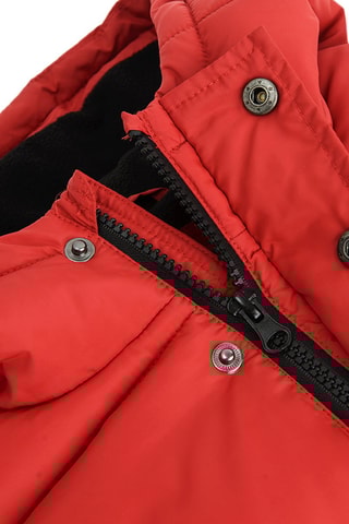 Doudoune à capuche - Rouge