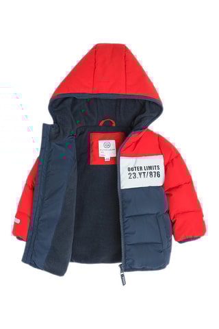 Doudoune à capuche - Bleu marine