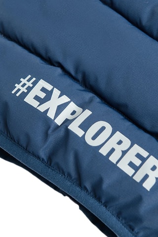 Doudoune à capuche - Bleu marine