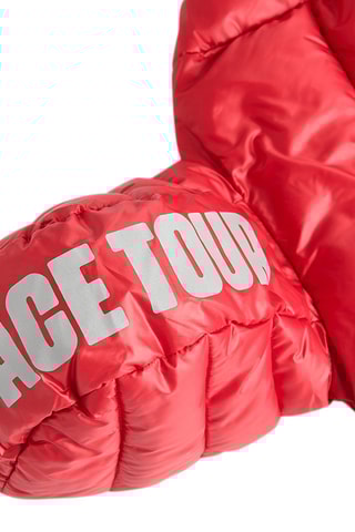 Doudoune à capuche - Rouge