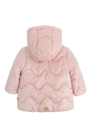 Doudoune à capuche - Rose