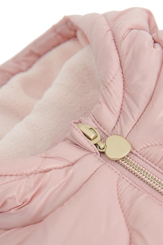 Doudoune à capuche - Rose