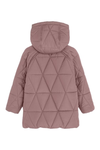 Doudoune à capuche - Vieux rose