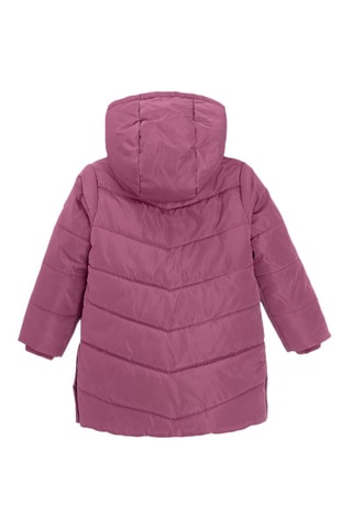 Doudoune à capuche - Violet