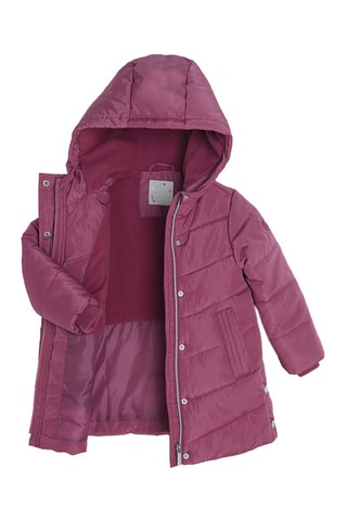 Doudoune à capuche - Violet