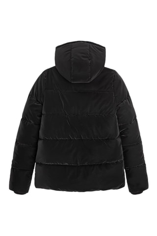 Doudoune à capuche - Noir