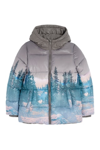 Doudoune à capuche - Beige