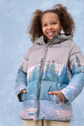 Doudoune à capuche - Beige