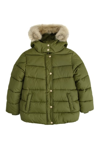 Doudoune à capuche - Kaki