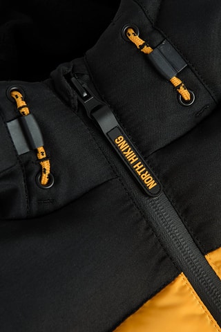 Doudoune à capuche - Moutarde