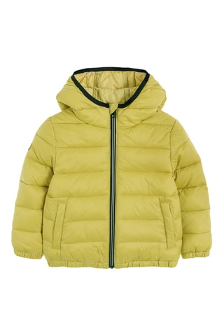 Doudoune à capuche - Jaune