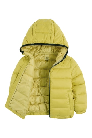 Doudoune à capuche - Jaune