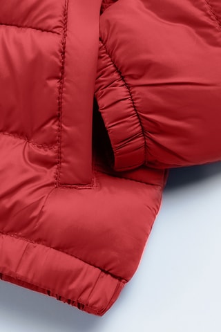 Doudoune à capuche - Rouge