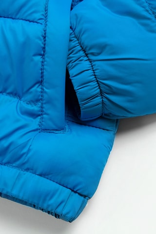 Doudoune à capuche - Bleu cobalt