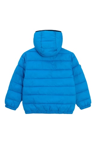 Doudoune à capuche - Turquoise