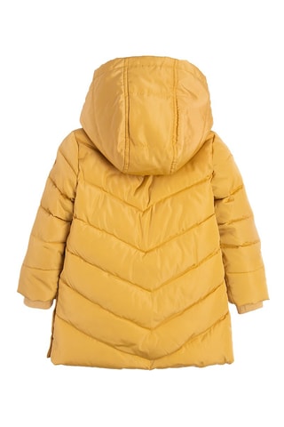 Doudoune à capuche - Jaune