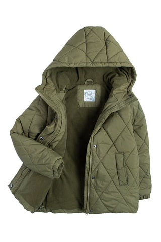 Doudoune à capuche - Kaki