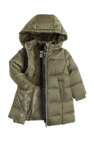 Doudoune à capuche - Kaki