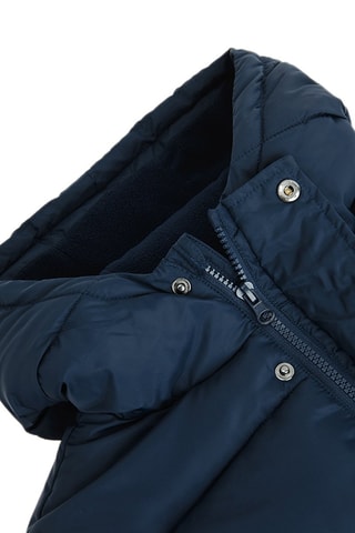 Doudoune à capuche - Bleu marine