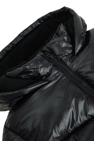 Doudoune à capuche - Noir