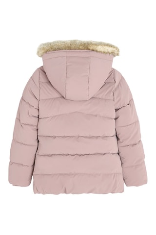 Doudoune à capuche - Rose