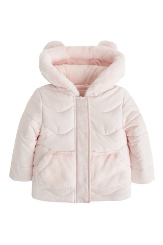 Doudoune à capuche - Nude