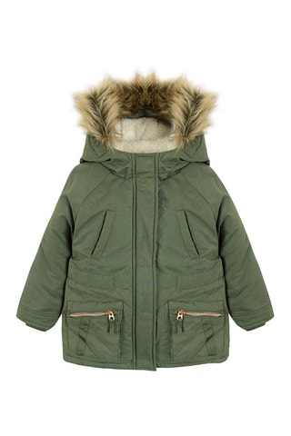 Parka à capuche - Kaki
