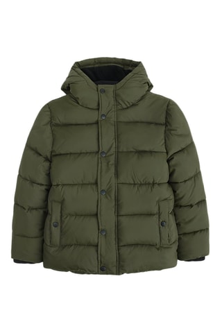 Doudoune à capuche - Kaki