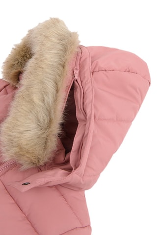 Doudoune à capuche - Vieux rose